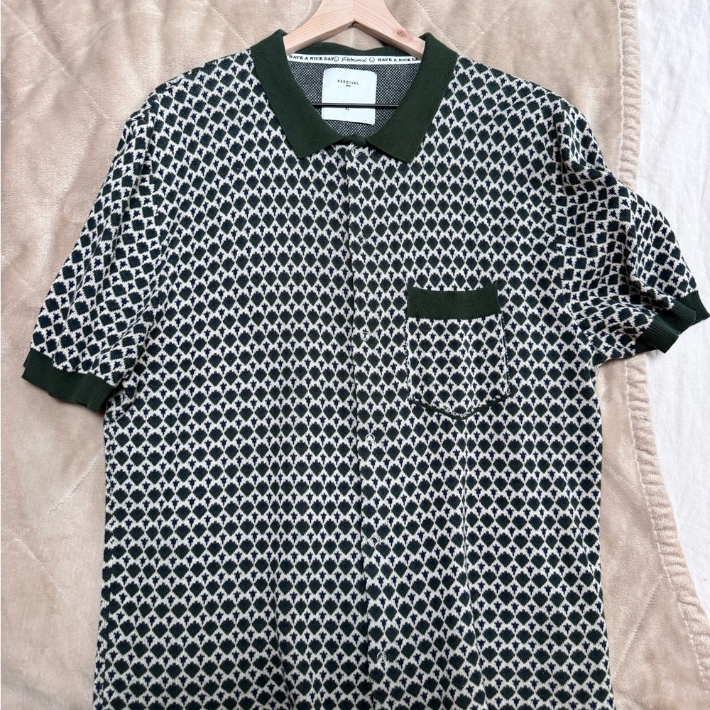 Percival Button Down Polo Shirt